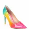 Best Pirce 🎉 Chelsea & Violet Carre Ombre Pointed Toe Pumps Rainbow 🎉 -Chelsea Violet Sales unnamed file 1077
