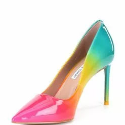 Best Pirce 🎉 Chelsea & Violet Carre Ombre Pointed Toe Pumps Rainbow 🎉 -Chelsea Violet Sales unnamed file 1080