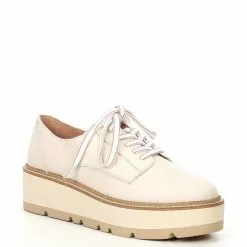 Chelsea Violet Sales 44 Cheap โค๏ธ Chelsea & Violet Irena Leather Lace-Up Lug Sole Platform Oxfords Black ๐