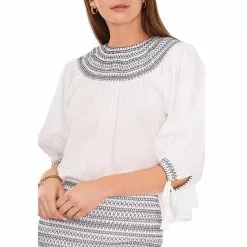 Best Pirce β€οΈ Chelsea & Violet Embroidered Crew Neck Tassel Tie 3/4 Puff Sleeve Coordinating Smocked Top Ultra White π 10 Best Pirce β€οΈ Chelsea & Violet Embroidered Crew Neck Tassel Tie 3/4 Puff Sleeve Coordinating Smocked Top Ultra White π -Chelsea Violet Sales unnamed file 1168