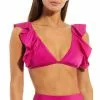 Brand new 🎉 Chelsea & Violet Family Matching Solid Ruffle Bralette Swim Top Fuchsia 🛒 -Chelsea Violet Sales unnamed file 1180