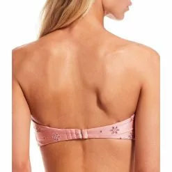 Cheapest 👍 Chelsea & Violet Forever Young Rosette Eyelet Ruffle Bandeau Swim Top 👍 -Chelsea Violet Sales unnamed file 1227