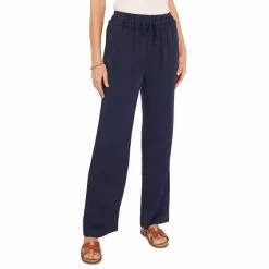 Flash Sale 🤩 Chelsea & Violet Twill Pull-On Drawstring Straight Leg Pants Classic Navy 💯