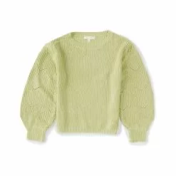 Promo 🎁 Chelsea & Violet 👧 Girls Big Girl 7-16 Crew Neck Textured Sweater Blush ✔️ -Chelsea Violet Sales unnamed file 146