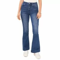 Buy 🔥 Chelsea & Violet High Rise Stretch Indigo Denim 4-Pocket Flare 👖 Jeans Quartz Wash 😀