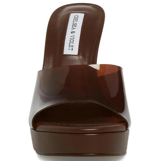 Discount 🤩 Chelsea & Violet Joele Clear Platform 👗 Dress 🩴 Sandals 🔔 6 Discount 🤩 Chelsea & Violet Joele Clear Platform 👗 Dress 🩴 Sandals 🔔 - Image 4