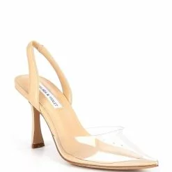 Discount 😍 Chelsea & Violet Victoria Clear Slingback Pumps ✨