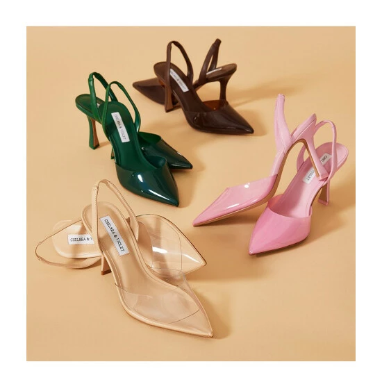 Discount π Chelsea & Violet Victoria Clear Slingback Pumps β¨ 9 Discount π Chelsea & Violet Victoria Clear Slingback Pumps β¨ - Image 7