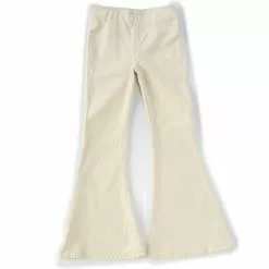 Budget 😍 Chelsea & Violet 👧 Girls Big 👧 Girls 7-16 Pull-On Corduroy Flared Pant Ivory 🔔