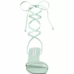 Coupon ⌛ Chelsea & Violet Jalissa Leather Ankle Wrap 👗 Dress 🩴 Sandals Jade ⭐ -Chelsea Violet Sales unnamed file 755