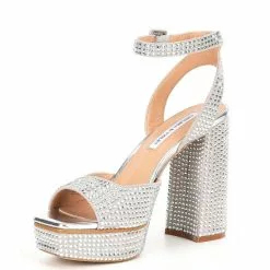 Deals 🛒 Chelsea & Violet Cora Rhinestone Embellished Platform 👗 Dress 🩴 Sandals Gold 🤩 -Chelsea Violet Sales unnamed file 87