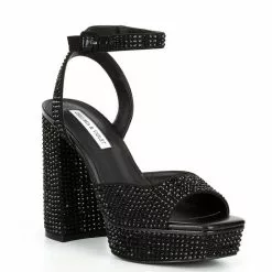 Deals 🛒 Chelsea & Violet Cora Rhinestone Embellished Platform 👗 Dress 🩴 Sandals Gold 🤩 -Chelsea Violet Sales unnamed file 91